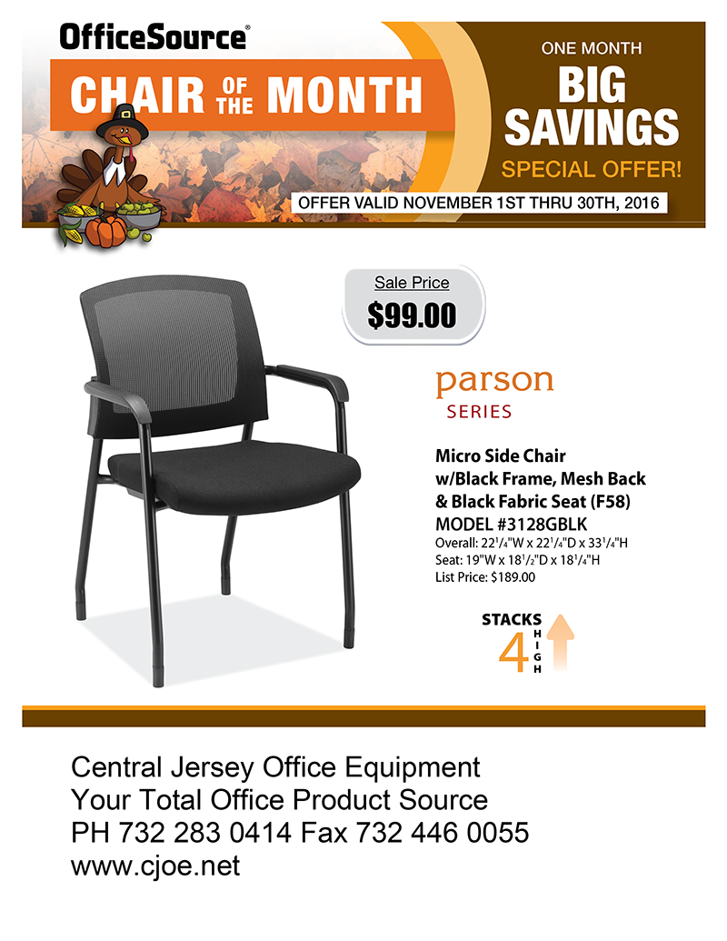 november chair special